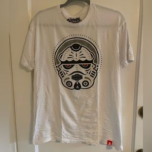 Johnny Cupcakes Star Wars Stormtrooper Candy White T-Shirt Size Men’s Large
